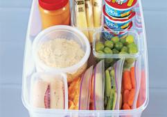 10 snacks para niños durante un viaje
