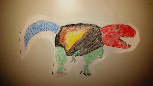 Dibujo de un dragon