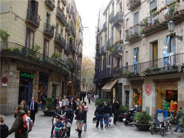 Barrio El Born Barcelona