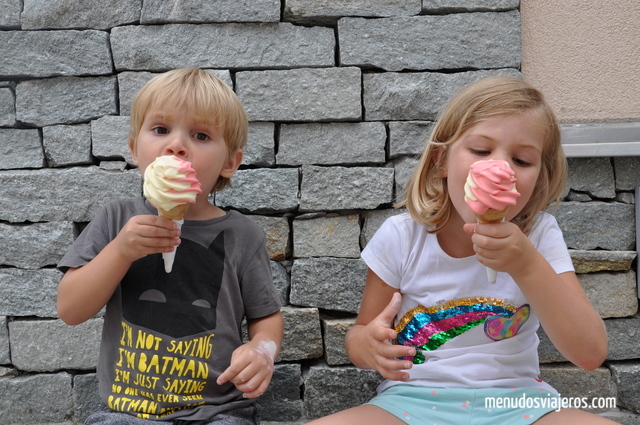 Disfrutar de vacaciones con niños