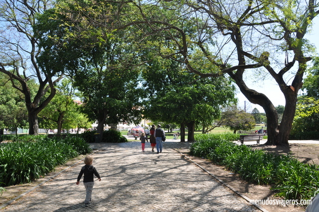 Parque en el barrio de Belem