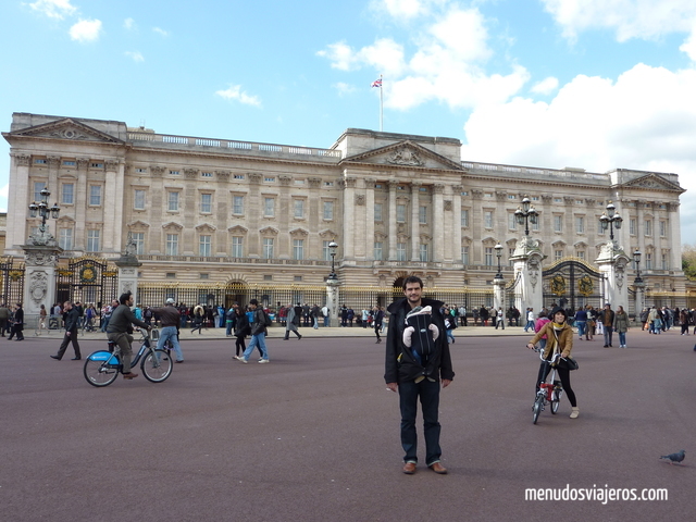 Buckingham palace con niños