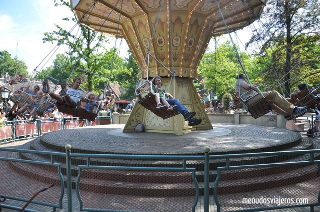 Parque de atracciones en familia