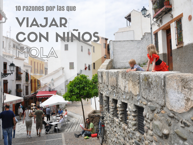 Viajar con niños mola