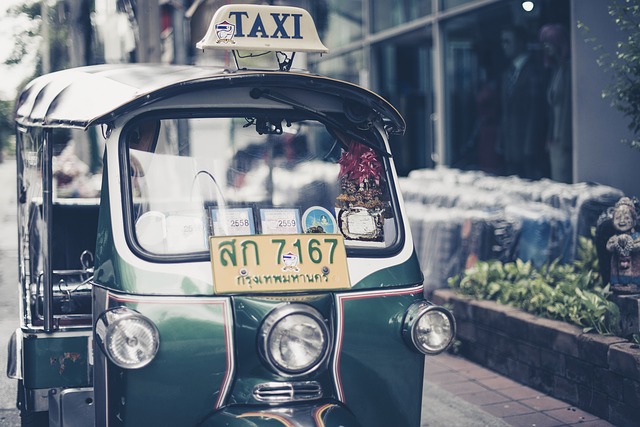 Taxi en Tailandia