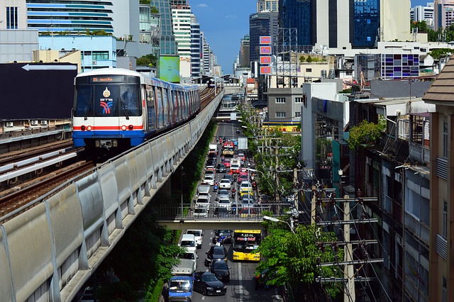 Tráfico en Bangkok