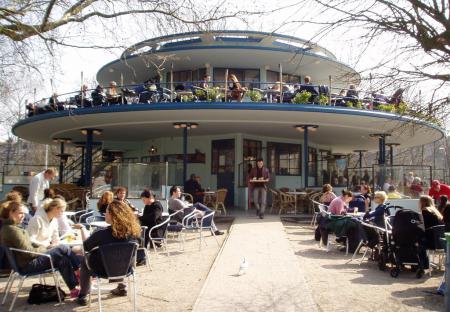 Blauwe Theehuis Vondelpark Amsterdam