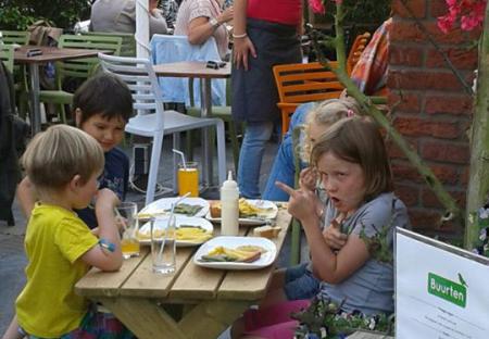 Tomar algo en Utrecht con niños