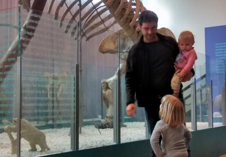 Museo de las ciencias naturales con niños