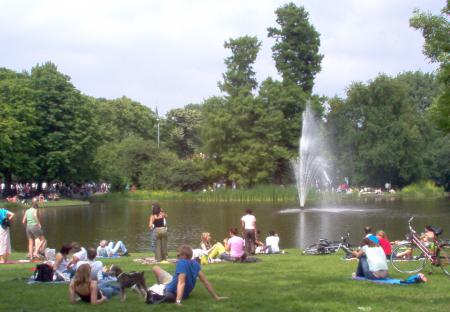 Vondelpark Amsterdam con niños