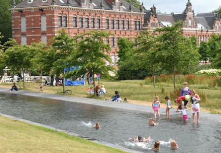 Westerpark con niños Amsterdam